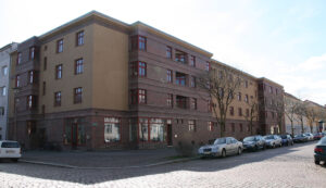 Klinkerfassade Mehrfamilienhaus